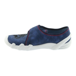 Chaussures pour enfants Befado 273Y242 noir rouge bleu marine 2