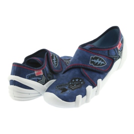 Chaussures pour enfants Befado 273Y242 noir rouge bleu marine 4