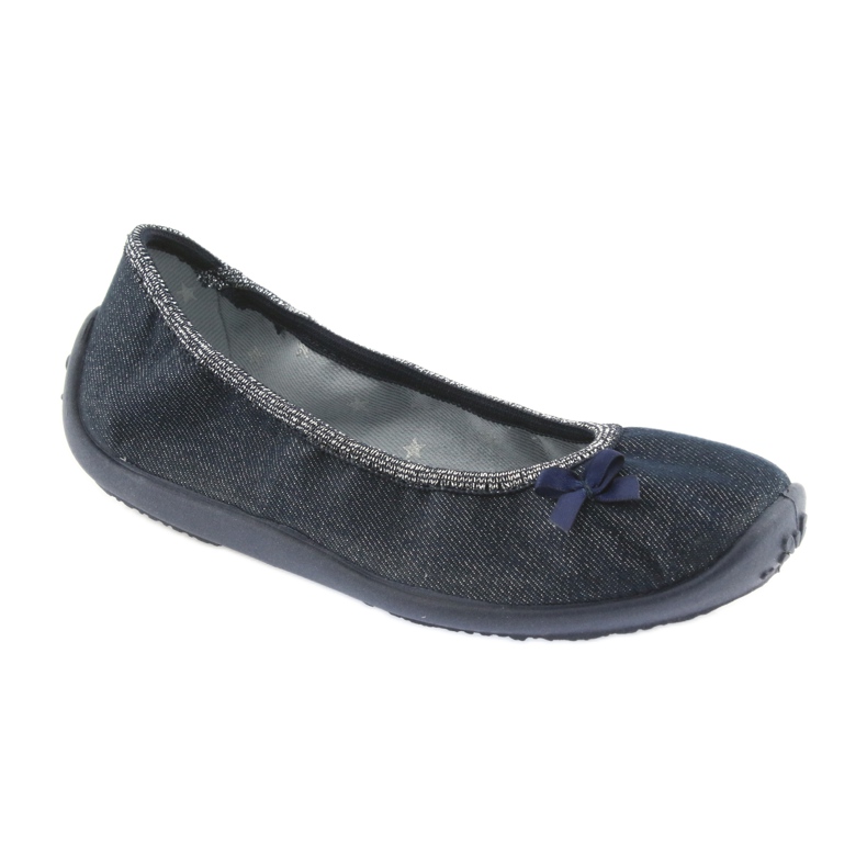 Chaussures enfant Befado 980Y096 gris bleu marin 1