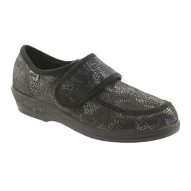 Chaussures femme Befado pu 984D016 le noir gris 1