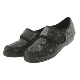 Chaussures femme Befado pu 984D016 le noir gris 3