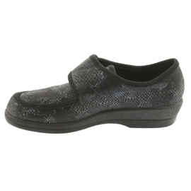 Chaussures femme Befado pu 984D016 le noir gris 2