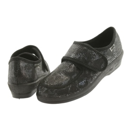 Chaussures femme Befado pu 984D016 le noir gris 4