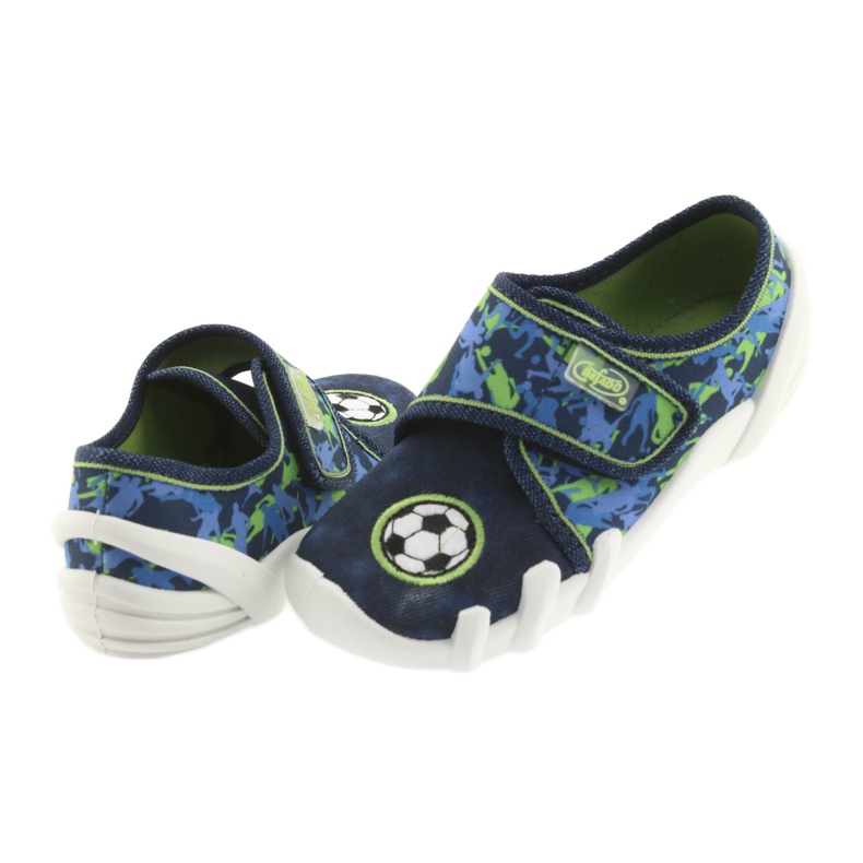 Chaussures pour enfants Befado 273X258 Soft-B bleu vert bleu marine 4