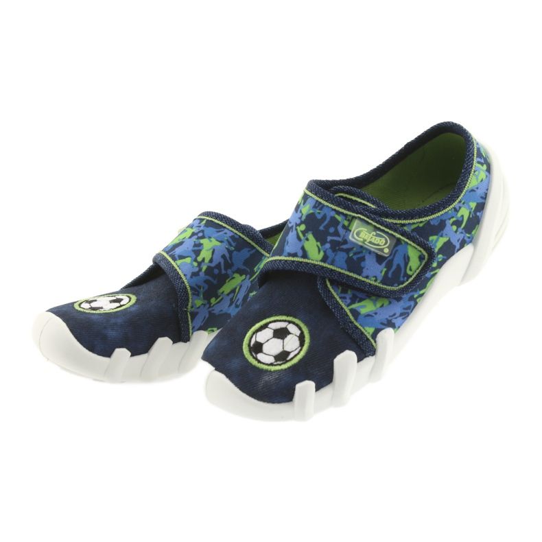 Chaussures pour enfants Befado 273X258 Soft-B bleu vert bleu marine 3