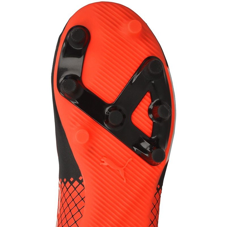 Chaussures de foot Puma evoSPEED 5.5 Tricks Fg Jr 10362903 multicolore rouge 1