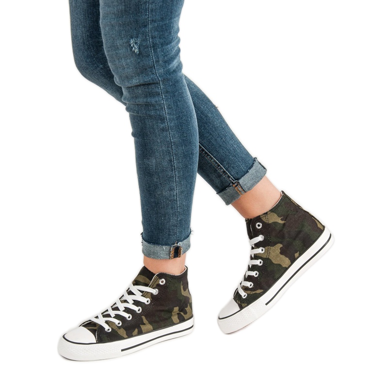 Jumex Baskets hautes Moro vert 1