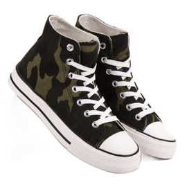 Jumex Baskets hautes Moro vert 2