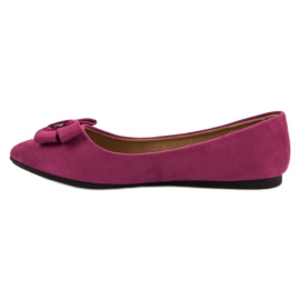 Ch. Creation Ballerine En Daim En Spitz rose 1