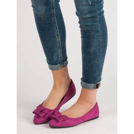 Ch. Creation Ballerine En Daim En Spitz rose 3