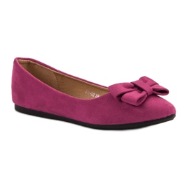 Ch. Creation Ballerine En Daim En Spitz rose 6