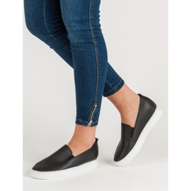 SHELOVET Slipons Classiques le noir 1