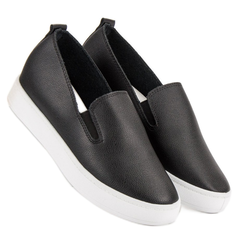 SHELOVET Slipons Classiques le noir 2