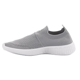 Weide Chaussures textiles à la mode gris 2