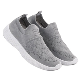 Weide Chaussures textiles à la mode gris 4