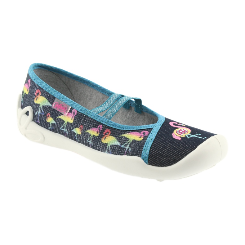 Chaussures pour enfants Befado 116Y251 bleu gris bleu marine 1