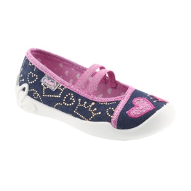 Chaussures enfant Befado 116X247 jaune rose bleu marine 2