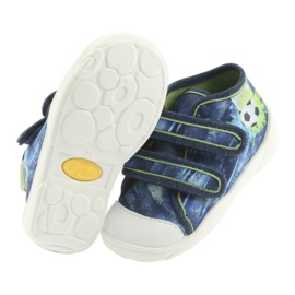 Befado ball chaussures pour enfants 212P058 bleu vert bleu marine 5