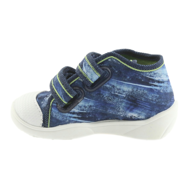 Befado ball chaussures pour enfants 212P058 bleu vert bleu marin 2