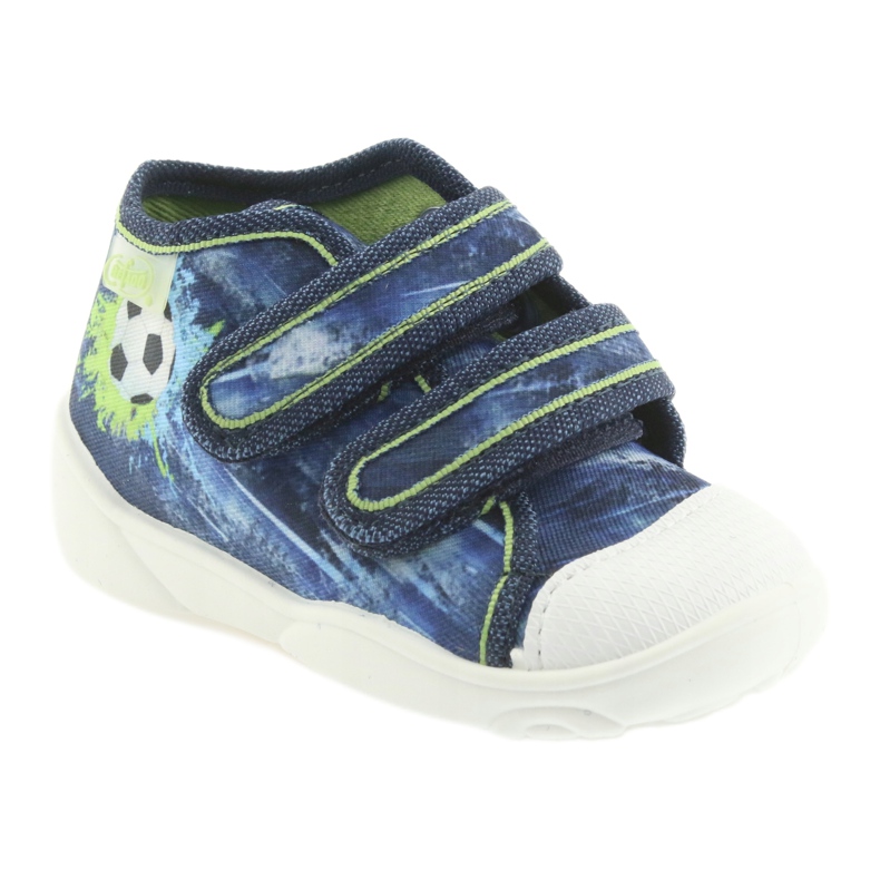 Befado ball chaussures pour enfants 212P058 bleu vert bleu marin 1
