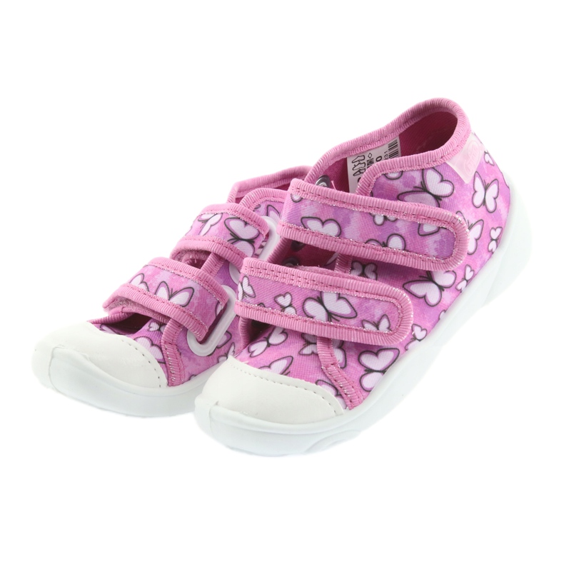 Chaussures enfant Befado 212P060 violet rose 3