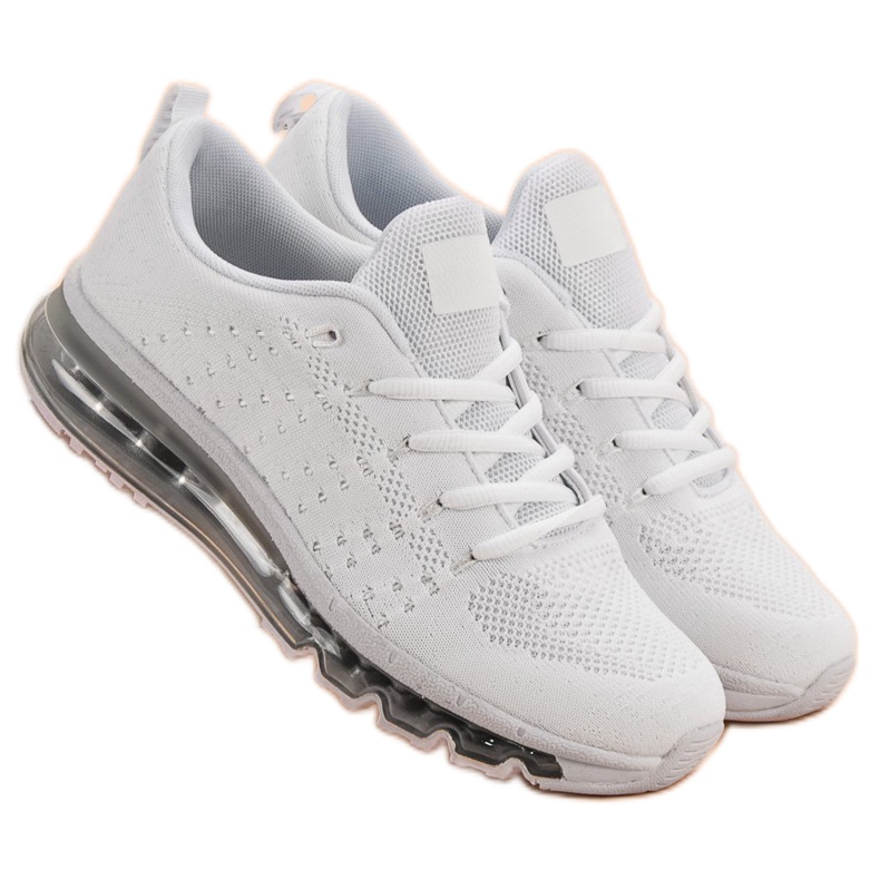 SHELOVET Chaussures de sport élégantes blanc 2