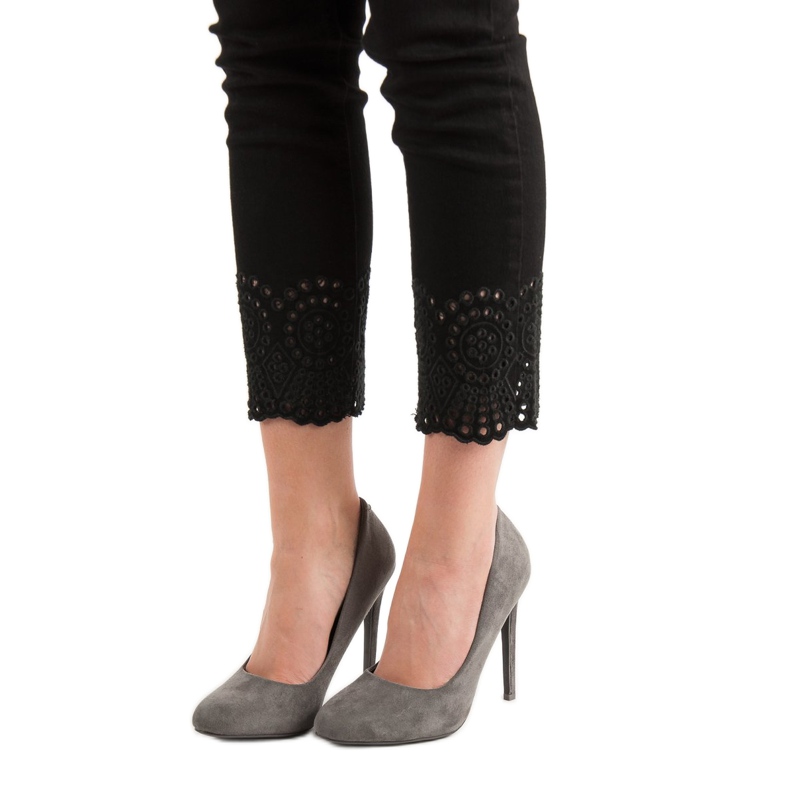 Escarpins en daim VICES gris 1