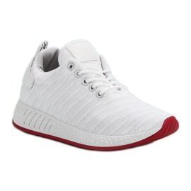 SHELOVET Chaussures textiles à la mode blanche 3