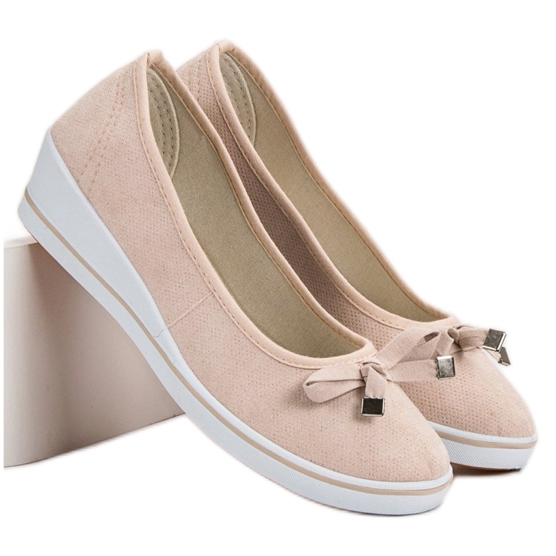 SHELOVET Pompes compensées brun 2