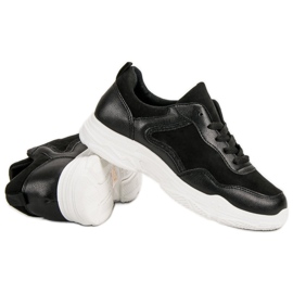 SHELOVET Baskets à la mode le noir 1