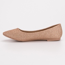 Seastar Ballerines pailletées doré 1