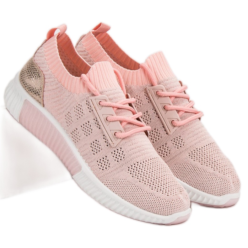 Primavera Chaussures à enfiler roses 1