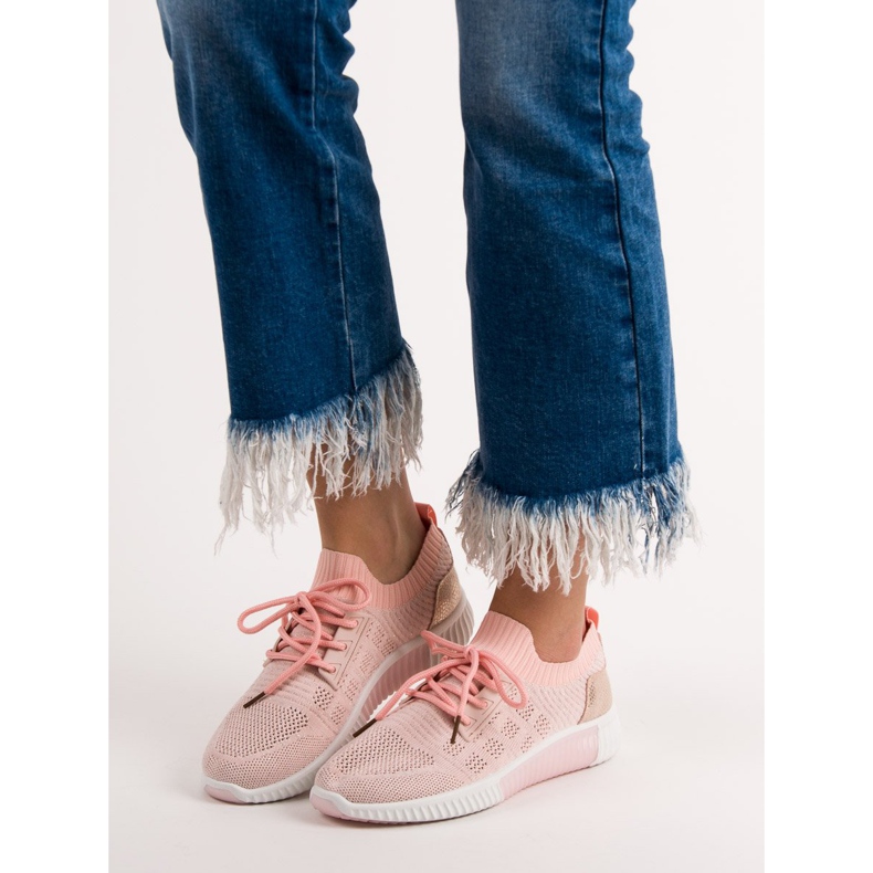 Primavera Chaussures à enfiler roses 2