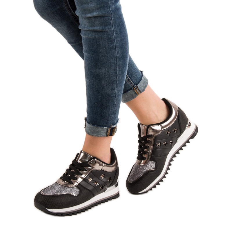 SHELOVET Baskets décontractées multicolore 2