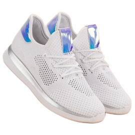 SHELOVET Chaussures de sport textiles blanc 2