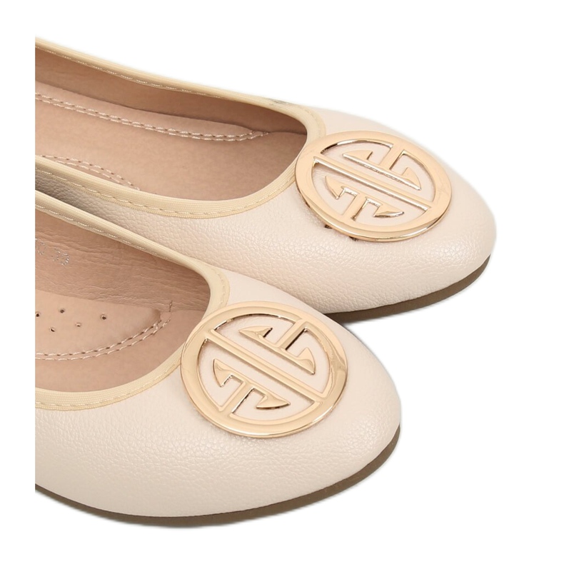 Ballerines beiges pour femmes VS-660 Beige 2 Ballerines beiges pour femmes VS-660 Beige 2