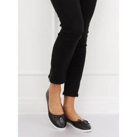 Ballerines femme noires YSD-04 Noir le noir 1