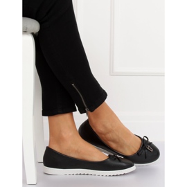 Ballerines femme noires YSD-04 Noir le noir 2