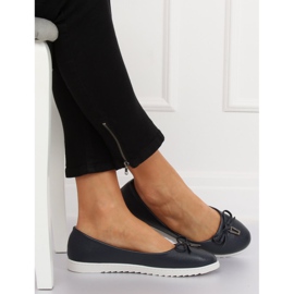 Ballerines femme bleu marine YSD-04 Navy 1