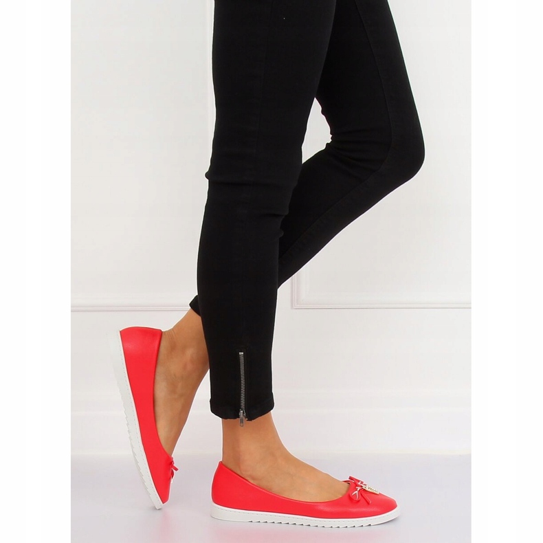 Ballerines femme rouges YSD-04 Rouge 2