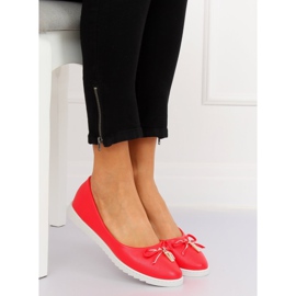 Ballerines femme rouges YSD-04 Rouge 1
