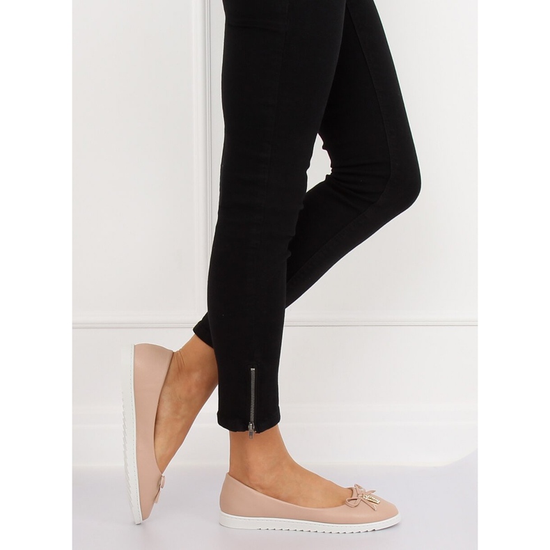 Ballerines femme beiges YSD-04 Nude 1