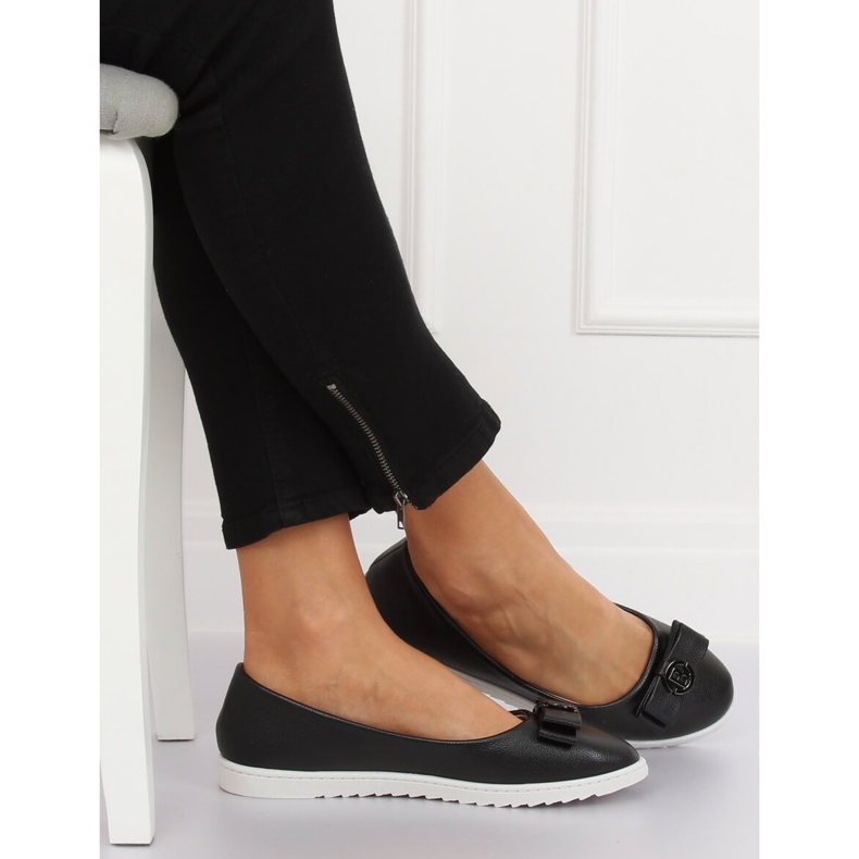 Ballerines noires pour femmes YSD-03 Noir 1