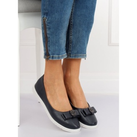 Ballerines femme bleu marine YSD-03 Navy 1