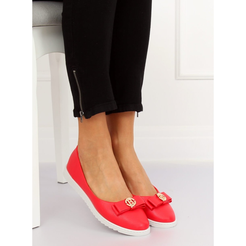 Ballerines femme rouges YSD-03 Rouge 1