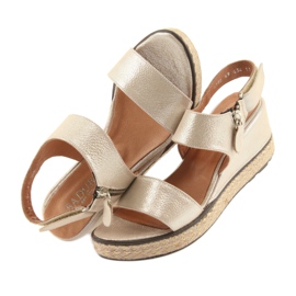Sandales compensées Badura 4750 doré cappuccino d'or 5 Sandales compensées Badura 4750 doré cappuccino d'or 5