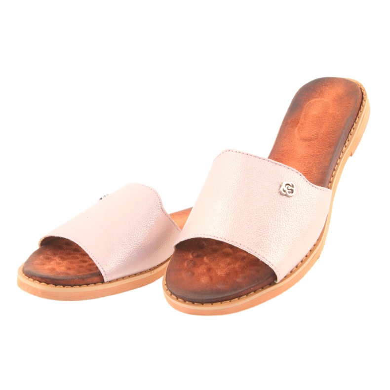 M.Daszyński Daszyński talon plat pour femmes 1837 rose 3