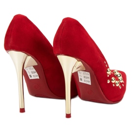 Seastar talons hauts sexy rouge 1