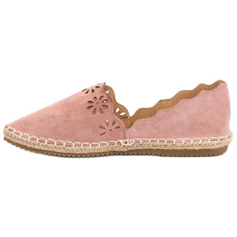Espadrilles Poudre VICES rose 1