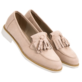 Mocassins VICES beiges 1